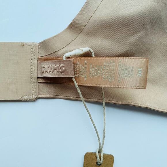 Skims Ultimate Push Up Plunge Bra Clay Size 34C - Picture 6 of 8